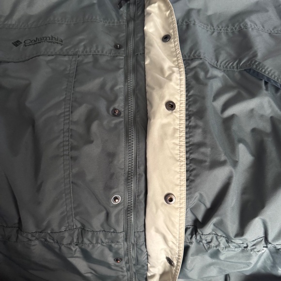 Columbia Mens Jacket XXL 2 Tone Green - Picture 5 of 11